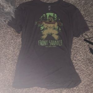 Front squatch t-shirt
